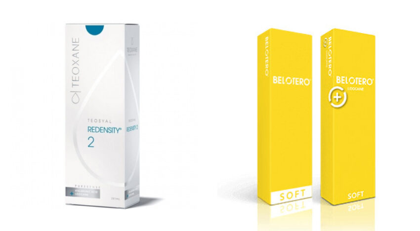 Teosyal Puresense Redensity II and Belotero Soft